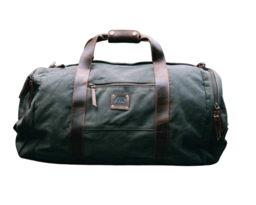 50L Iliamna Waxed Canvas Travel Duffel Bag