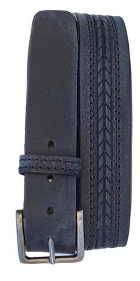 THE PURPOSE BELT - ARROW PATTERNED 100% REAL LEATHER BELT