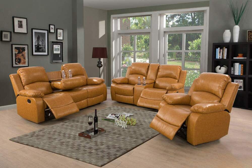 10 Best Leather Recliner Sofa Sets: Which Is The Right One for Your Home? 1