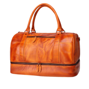Large Carry On Leather Duffle Bag 11