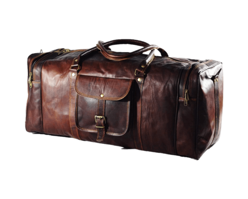 Urban Dezire Goat Leather Duffle Travel Bag