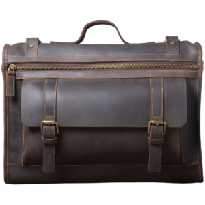 Brown Leather Computer Bag 2
