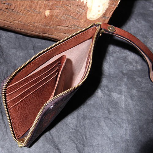 Genuine Leather Retro Wallet for Men