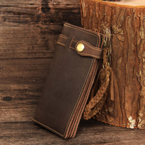 Handmade Personalized Men's Leather Wallet
