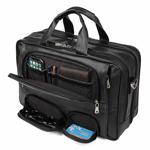 17.3" Laptop Briefcase Messenger Bag