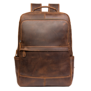 Vintage Leather Backpack for Laptop 6