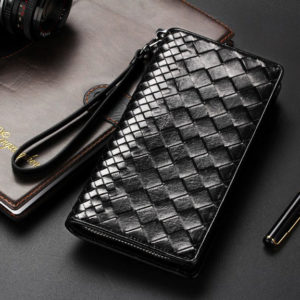 Black Genuine Leather Wallet for Men