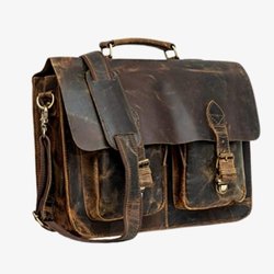 Distressed Leather Messenger Bags